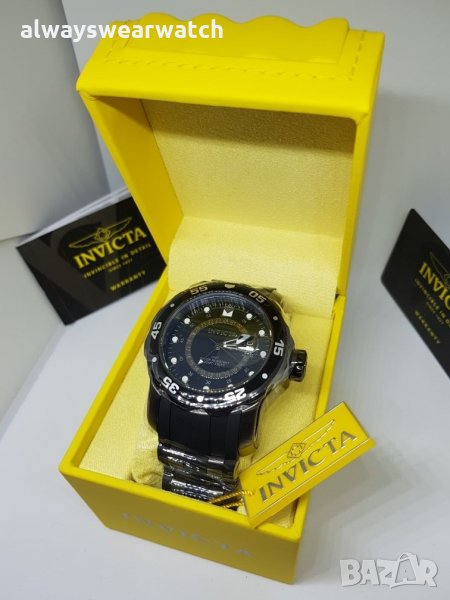 Invicta Pro Diver Black Edition / Инвикта Про Дайвър - чисто нов мъжки часовник / 100% оригинален, снимка 1