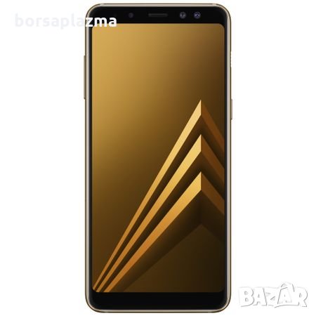 Samsung Galaxy A8 (2018), Dual SIM, 32GB, 4G, Gold, снимка 1