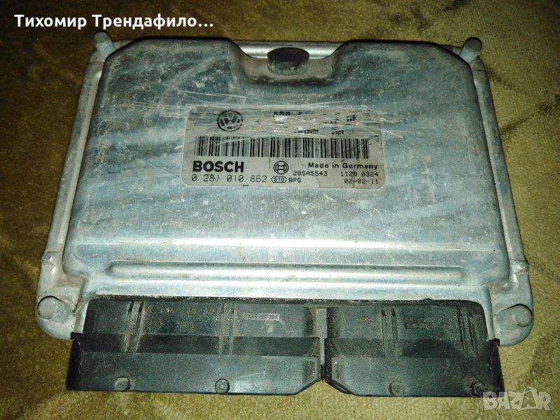 SKODA FABIA ECU 1.9 SDI 64 ASY 038906012GE 0281010862,компютър шкода фабия 1.9, 038 906 012 GE, 0 28, снимка 1