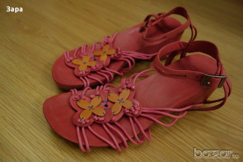 нови кожени сандали Clarks, 40ти номер, снимка 1