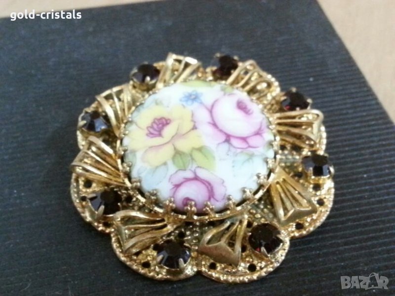 стара ретро брошка, снимка 1