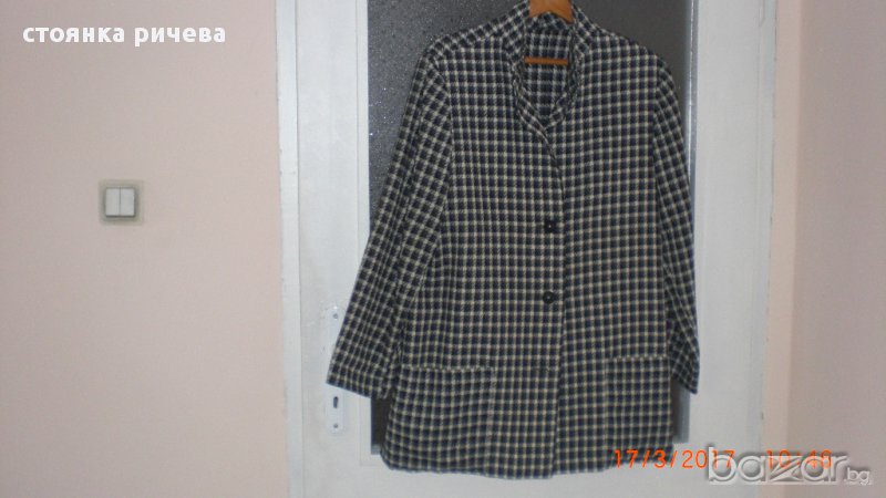 продавам дамско  яке,сако-пепит, снимка 1