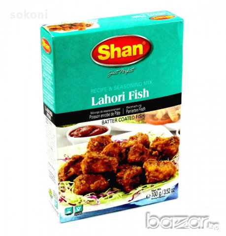 Shan Lahori Fish Mix / Шаан Панировка за Риба 100гр, снимка 1
