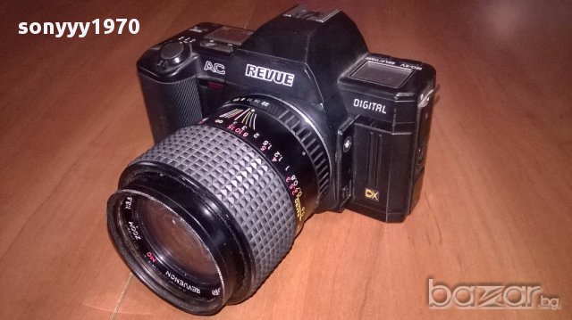 Revue-ac5 ретро фото с голям обектив-внос швеицария, снимка 8 - Фотоапарати - 14313909