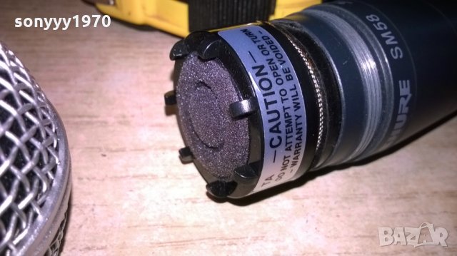 shue sm58-микрофон-profi-внос швеицария, снимка 11 - Микрофони - 22346015