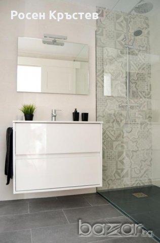 Мебели за баня по поръчка-водоустойчиви шкафове и плотове от МДФ иПВЦ, снимка 12 - Дърводелски услуги - 20536403