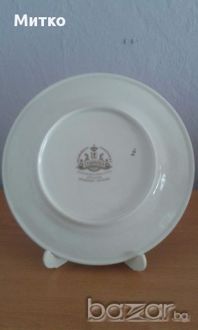 Стара колекционерска чиния маркирана., снимка 3 - Антикварни и старинни предмети - 17709294