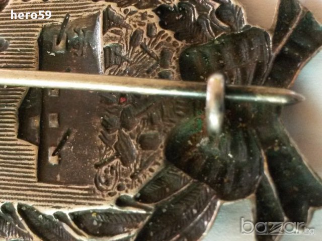 WWI German Tank Assault Badge. рядък нем. знак,ком. на танк, снимка 4 - Антикварни и старинни предмети - 13889501