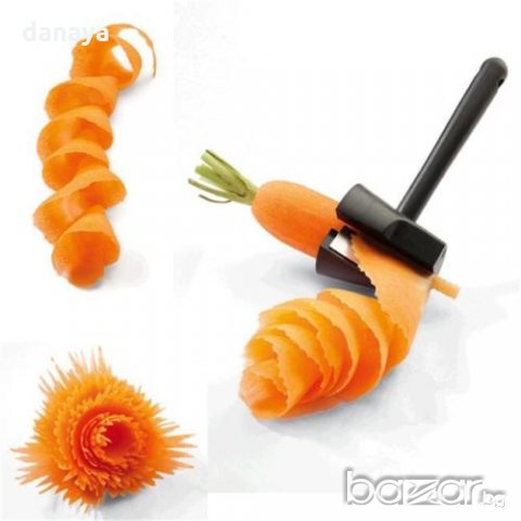 300 Острилка за моркови белачка уред за декокорация на зеленчуци салати, снимка 4 - Прибори за хранене, готвене и сервиране - 20793373