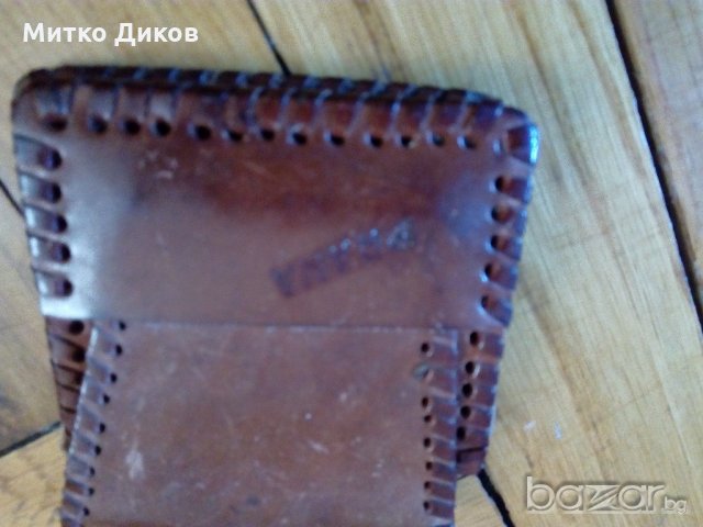 Кожено калъвче естествена кожа Прага, снимка 2 - Портфейли, портмонета - 20252953