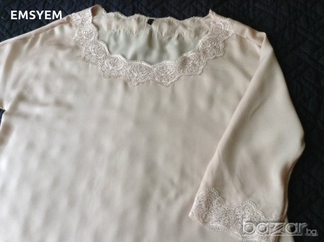 дамска копринена блуза , снимка 14 - Блузи с дълъг ръкав и пуловери - 21444873