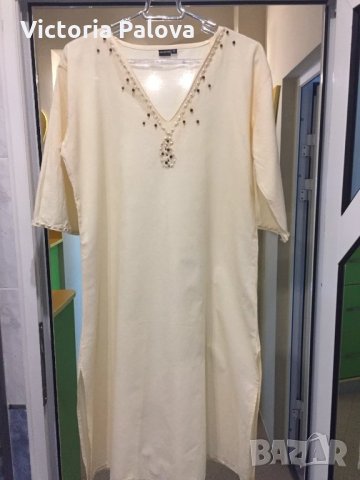 Права памучна рокля, снимка 6 - Рокли - 25949016