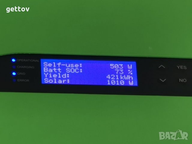 Хибриден соларен фотоволтаичен инвертор Nedap powerrouter PR30SB-BS