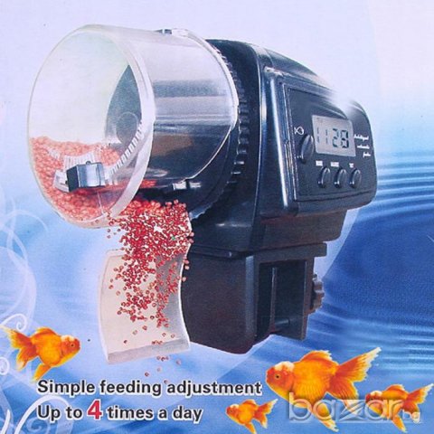 🕖🐟🐠🦐🐡Автоматична хранилка за рибки аквариум RESUN AF2009D, снимка 8 - Други стоки за животни - 19142860