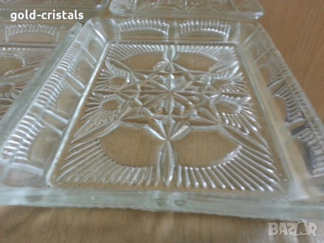 стъклени чинии чинийки, снимка 3 - Антикварни и старинни предмети - 22382984