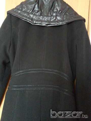 Дамско бутиково палто черно, снимка 7 - Палта, манта - 16019891