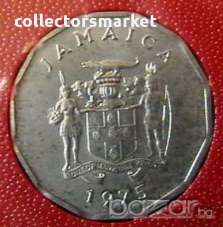 1 цент 1975 FAO, Ямайка, снимка 2 - Нумизматика и бонистика - 12007513