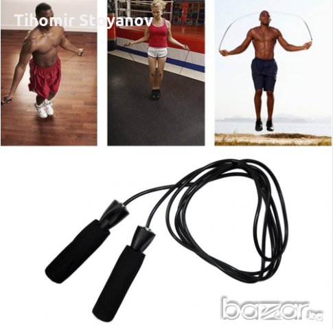 Въже за скачане аеробика кардио бокс фитнес физическа издръжливост
