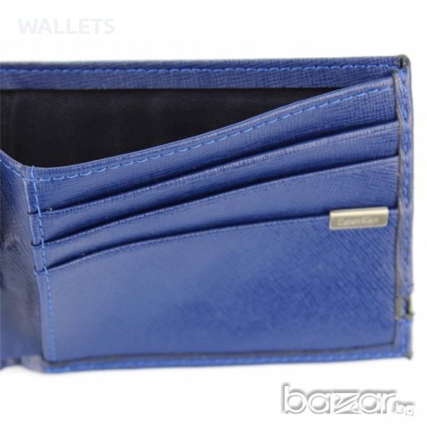 Нов Мъжки Кожен Портфейл Портмоне Calvin Klein с ключодържател 79485, снимка 3 - Портфейли, портмонета - 9375697