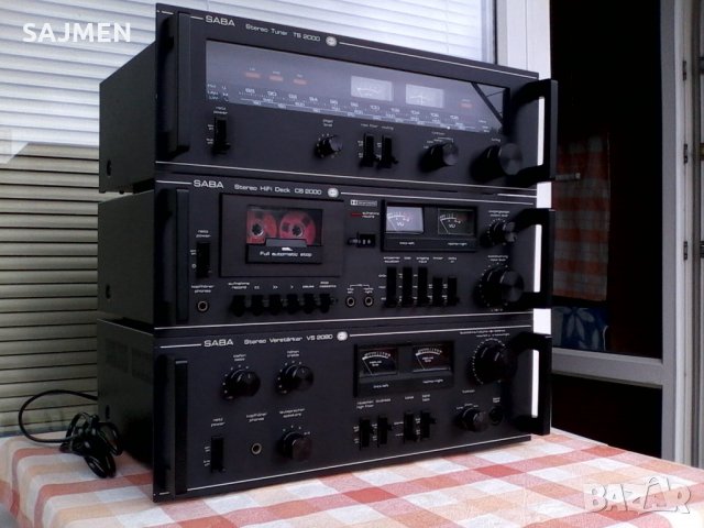 SABA VS 2080 + TS 2000 + CS 2000.дек, снимка 4 - Аудиосистеми - 22342269