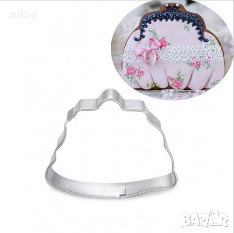 Портмоне Клъч метален резец форма тесто фондан бисквитки декорация украса