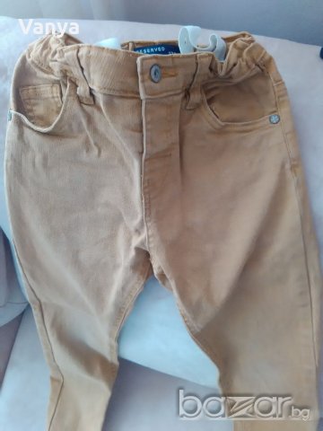 Тютюнев цвят дънки за момче, снимка 1