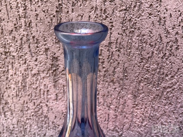 Масивна кристална бутилка-гарафа за алкохол, снимка 5 - Сервизи - 18631217