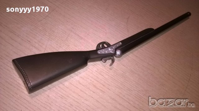 пушка-запалка 40х5см-внос швеицария, снимка 2 - Антикварни и старинни предмети - 18135163