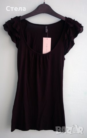 AMISU Дамска блуза, нова, с етикет, снимка 2 - Корсети, бюстиета, топове - 23043895
