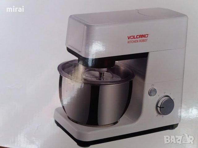 Кухненски робот Volcano Kitchen robot  8 в 1 6скор. 1000об. метална купа и блендер стъкло 890-534лв., снимка 1 - Други - 22157956