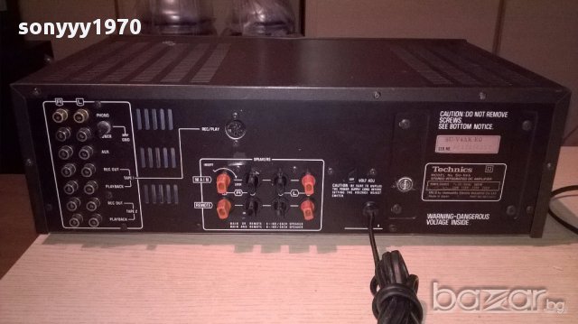 Technics su-v4a dc amplifier-580w-made in japan-от швеицария, снимка 9 - Ресийвъри, усилватели, смесителни пултове - 17859549
