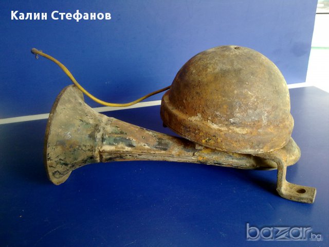 ретро тромба камион 24 волта, снимка 7 - Антикварни и старинни предмети - 18060384