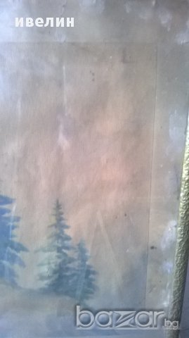 стара картина-пейзаж, снимка 5 - Картини - 18064350