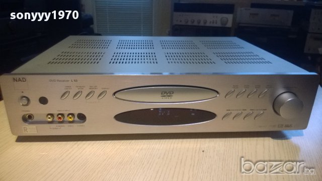 nad l53 dvd receiver-digital output-optical-внос швеицария, снимка 1 - Ресийвъри, усилватели, смесителни пултове - 8787459