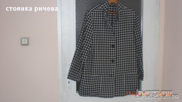 продавам дамско  яке,сако-пепит