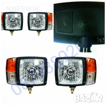 Фар с вграден мигач и габарит за камион,трактор,багер и др, снимка 2 - Аксесоари и консумативи - 22651396