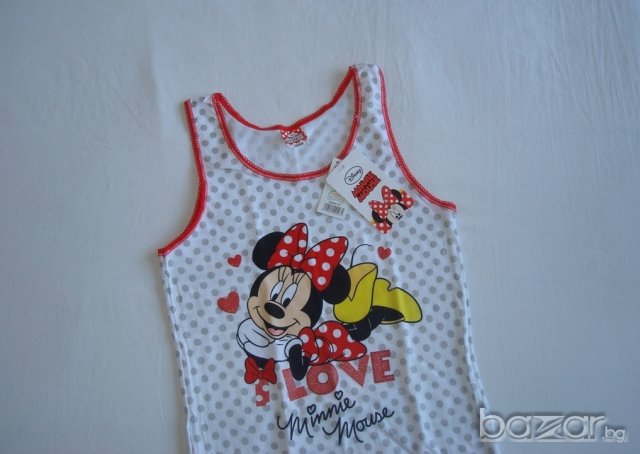 Disney, нов потник с Minnie Mouse, 146/152 см. , снимка 1 - Детски тениски и потници - 16460422