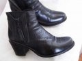 черни боти от естествена кожа  №40, снимка 9