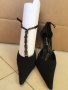 Bellini черни обувки с камъни на ток/абитуриентски/официални N38, снимка 6