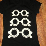 Дамска блузка - черна:), снимка 3 - Тениски - 7067468