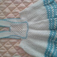 Детска ръчно плетена пола, снимка 1 - Детски рокли и поли - 17091045