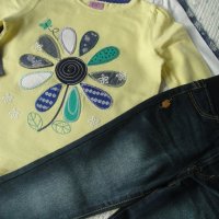 Нов сет - F&F/LuckyBrand Jeans - 4 г., снимка 3 - Детски комплекти - 21109100