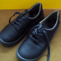 Мъжки обувки от естествена кожа с допълнително бомбе от желязо, снимка 1 - Мъжки боти - 19933454