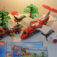 Lego City 4209 Пожарникарски самолет, снимка 1 - Конструктори - 23867102
