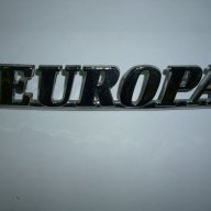 Емблема-заден надпис Рено 19 EUROPA, снимка 1 - Части - 14588510