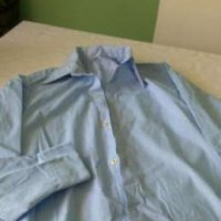 Светло синя мъжка риза, снимка 2 - Ризи - 19187990