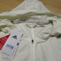 Ново яке Adidas Pure X Running Jacket in White, снимка 11 - Спортни екипи - 19536947