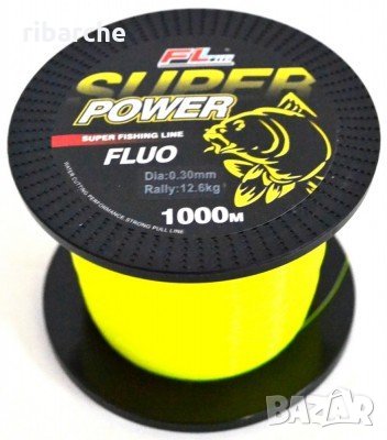 Влакно FL Super Power Fluo 1000м, снимка 1