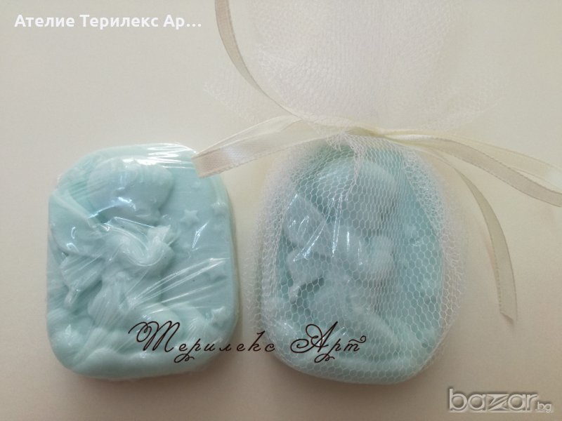 Ароматно сапунче ангелче-подарък за гости на кръщене, снимка 1