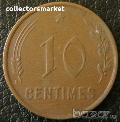 10 центимес 1930, Люксембург, снимка 1